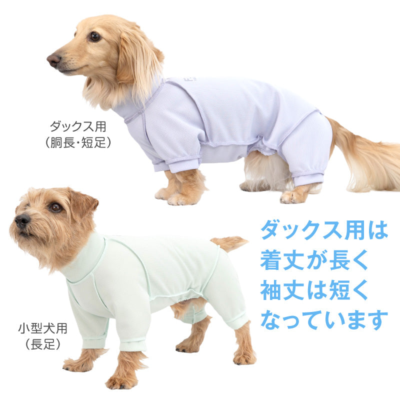 皮膚保護服(皮膚保護服スキンウエア®)(男女兼用 / 臘腸犬・小型犬用 / 抗菌・除臭材質)