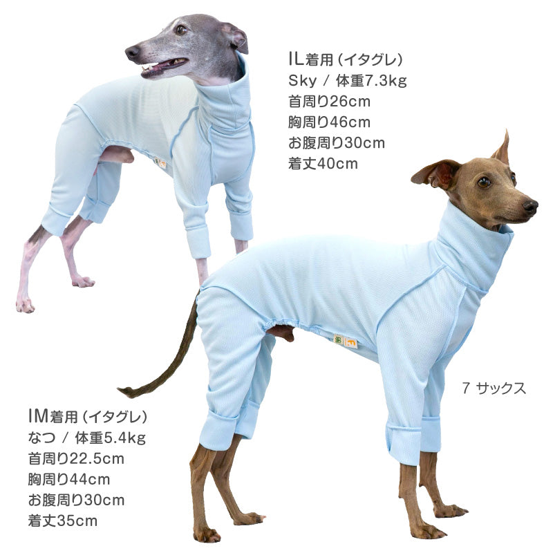 皮膚保護服(皮膚保護服スキンウエア®)(男女兼用 / 靈緹犬用 / 抗菌・除臭材質)