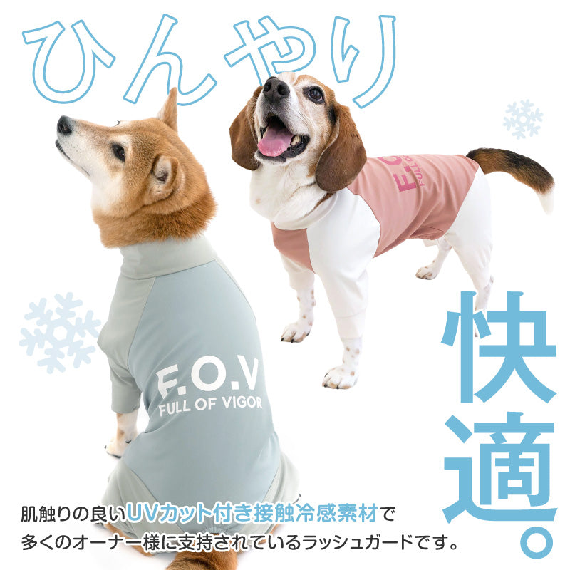 DOGPLAY®接觸涼感高彈力Rash Guard(中型犬用)