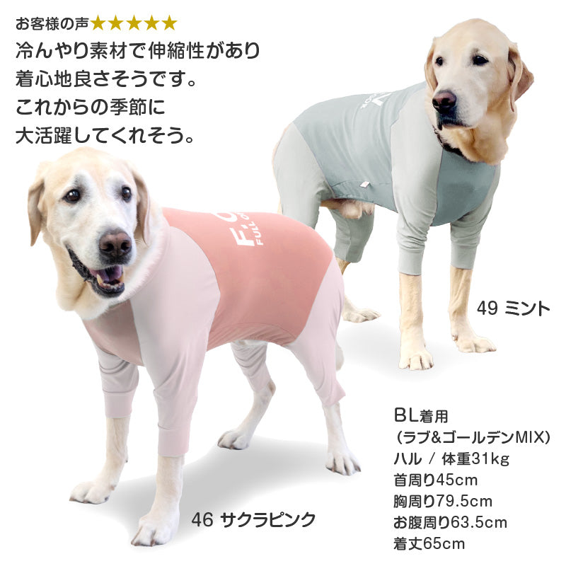 DOGPLAY®接觸涼感高彈力Rash Guard(大型犬用)