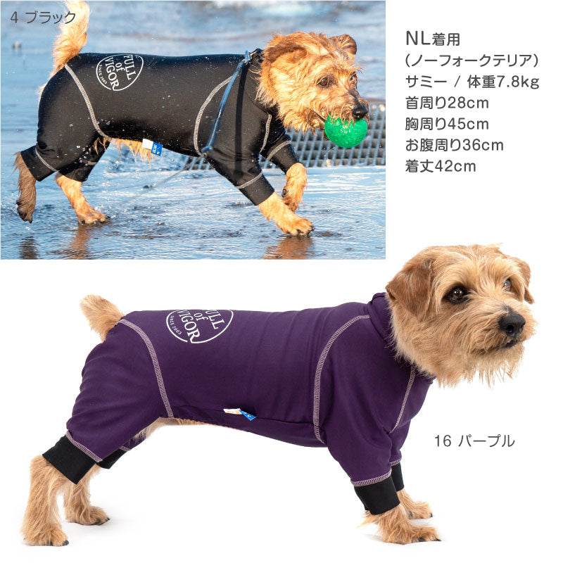 圓環LOGO印花防潑水Rash Guard(臘腸狗・小型犬用)