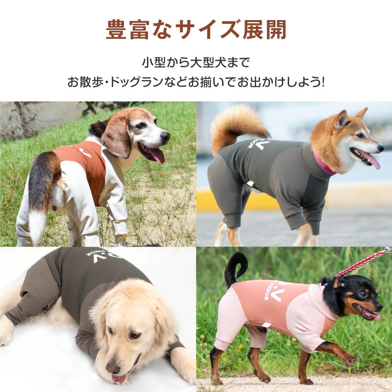 DOGPLAY®內刷毛高彈力Rash Guard(臘腸狗·小型犬用)