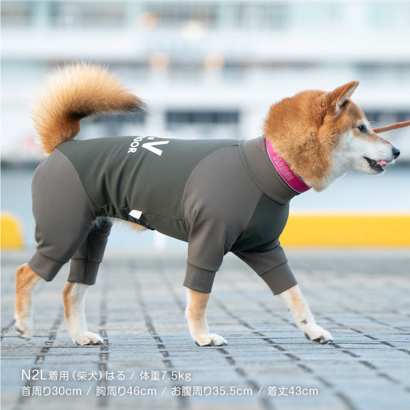 【2023年秋冬新款】ドッグプレイ®（Dog Play）內刷毛高彈力Rash Guard（大型犬用）