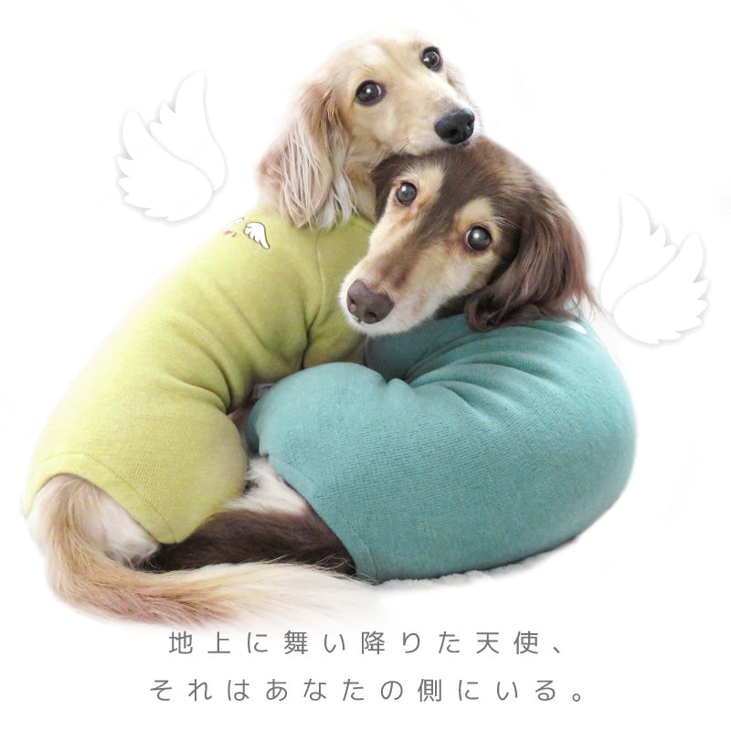 【 2023秋冬新款 】高領彈性連身衣(臘腸狗・小型犬用)