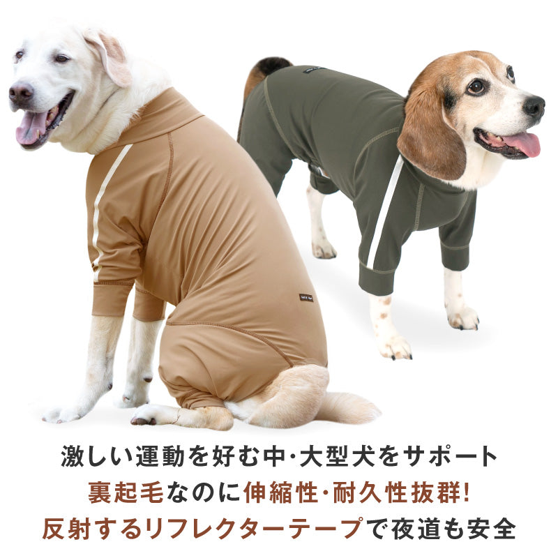 DOGPLAY®反光條內刷毛Rash Guard(大型犬用)