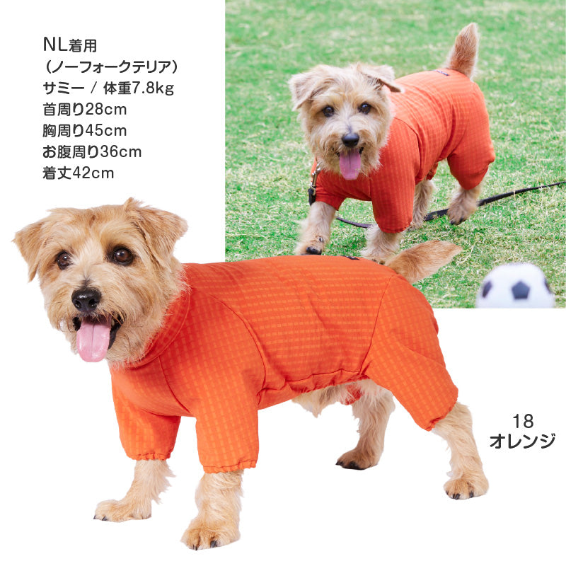 DOGPLAY®防潑水透濕內磨毛Rash Guard(臘腸狗・小型犬用)