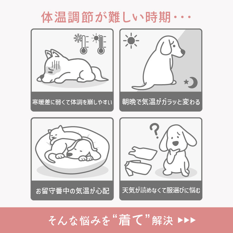 柔軟彈性羅馬布坦克背心(臘腸狗・小型犬用)