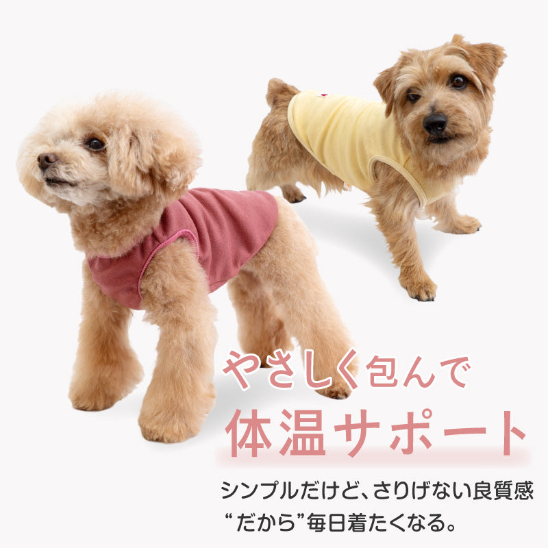 柔軟彈性羅馬布坦克背心(臘腸狗・小型犬用)