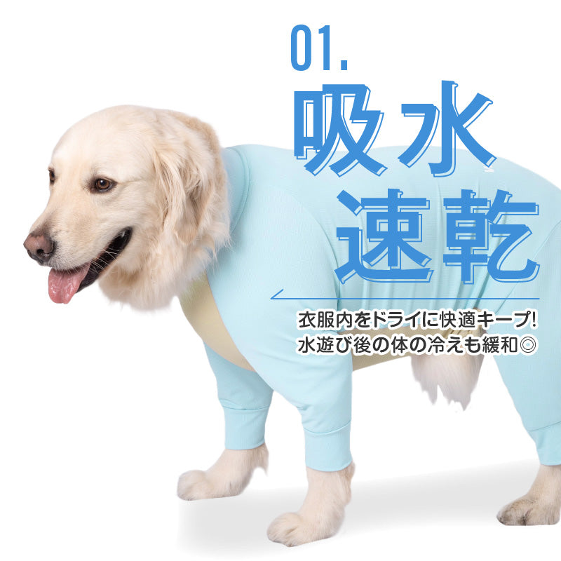 DOGPLAY®吸濕速乾防蚊Rash Guard(大型犬用)