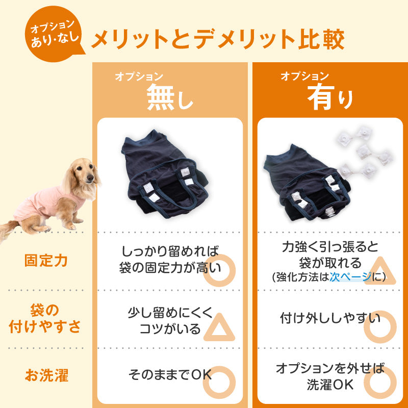 衛生排便照護服&連身尿布褲 プーぱんつ®︎ 專用磁吸化配件 Poo Catching Pants Magnetic Option Kit