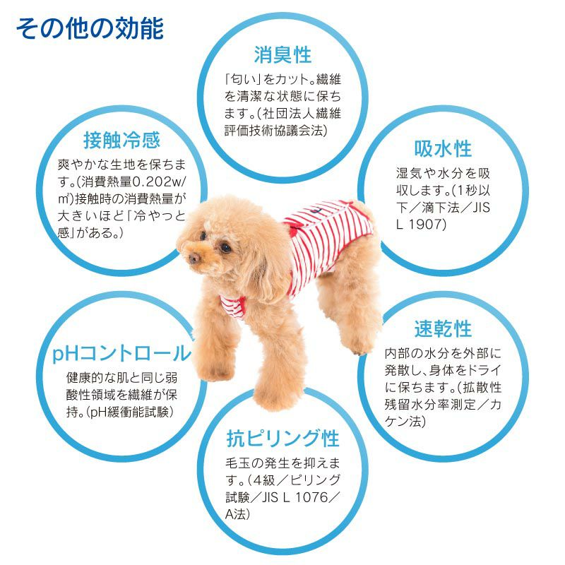 除臭機能介護服(介護服マナーガード®)(男女兼用 / 中型犬用 / 保潔&生理褲兼用)