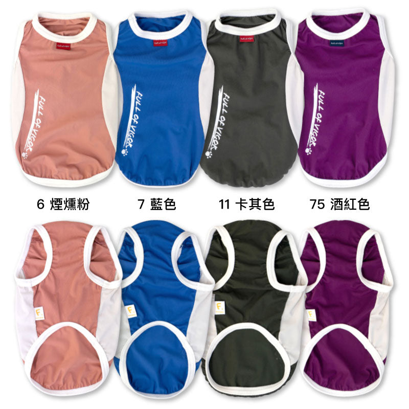 DOGPLAY®接觸涼感坦克背心(臘腸狗・小型犬用)