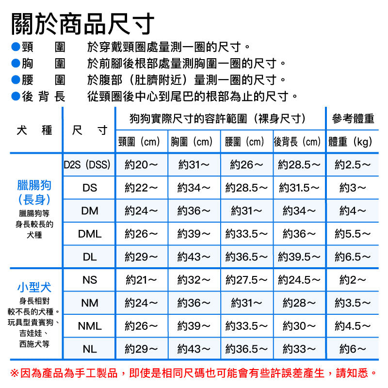 簡約短褲管工作服款保潔介護服(介護服マナーガード®)(男女兼用/臘腸狗·小型犬用)