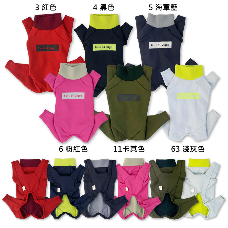 DOGPLAY®內刷毛Rash Guard(臘腸狗・小型犬用)