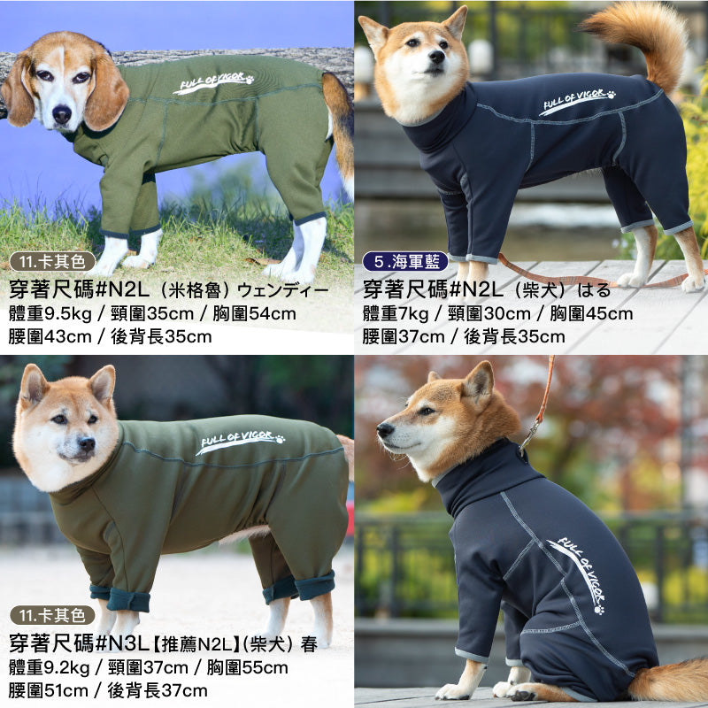 DOGPLAY®內刷毛Rash Guard (大型犬用)