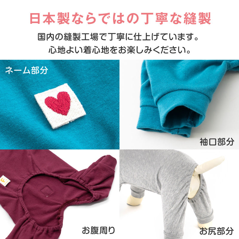【定番人氣商品】簡約長袖內搭連身衣（臘腸狗用）