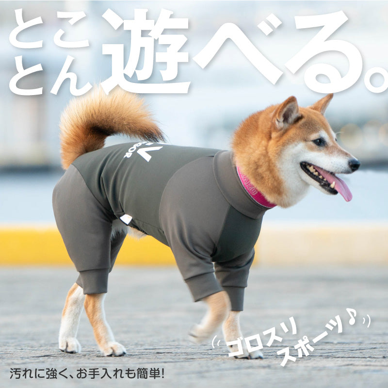 DOGPLAY®內刷毛高彈力Rash Guard(大型犬用)