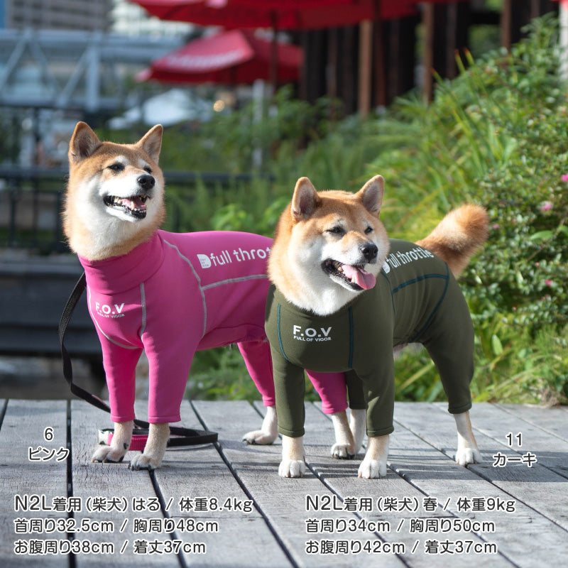 DOGPLAY®內刷毛Rash Guard（中型犬用）