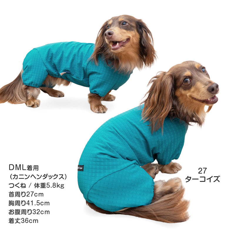 DOGPLAY®防潑水透濕內磨毛Rash Guard（臘腸狗・小型犬用）