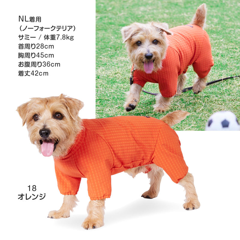 DOGPLAY®防潑水透濕內磨毛Rash Guard（臘腸狗・小型犬用）