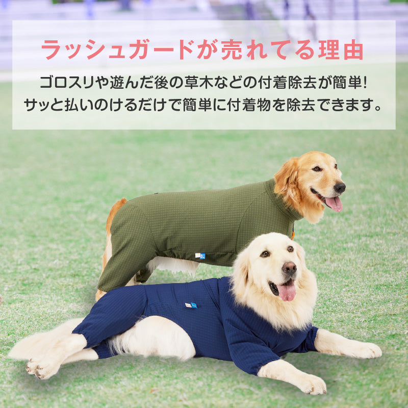 DOGPLAY®防潑水透濕內磨毛Rash Guard（中型犬用）