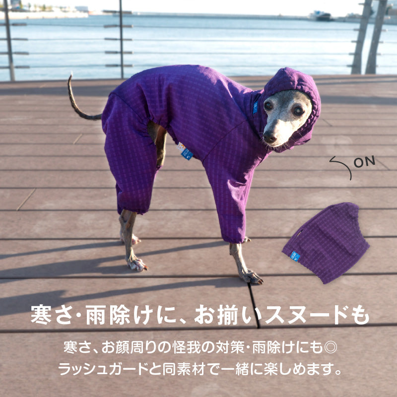 DOGPLAY®防潑水透濕內磨毛Rash Guard（靈緹犬用）