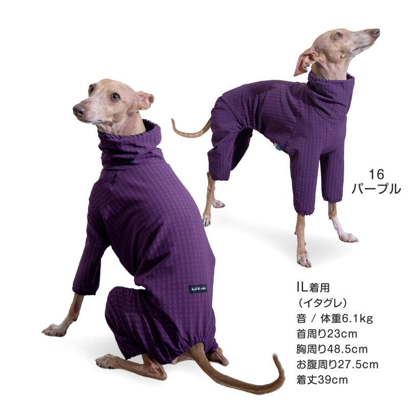 DOGPLAY®防潑水透濕內磨毛Rash Guard（靈緹犬用）