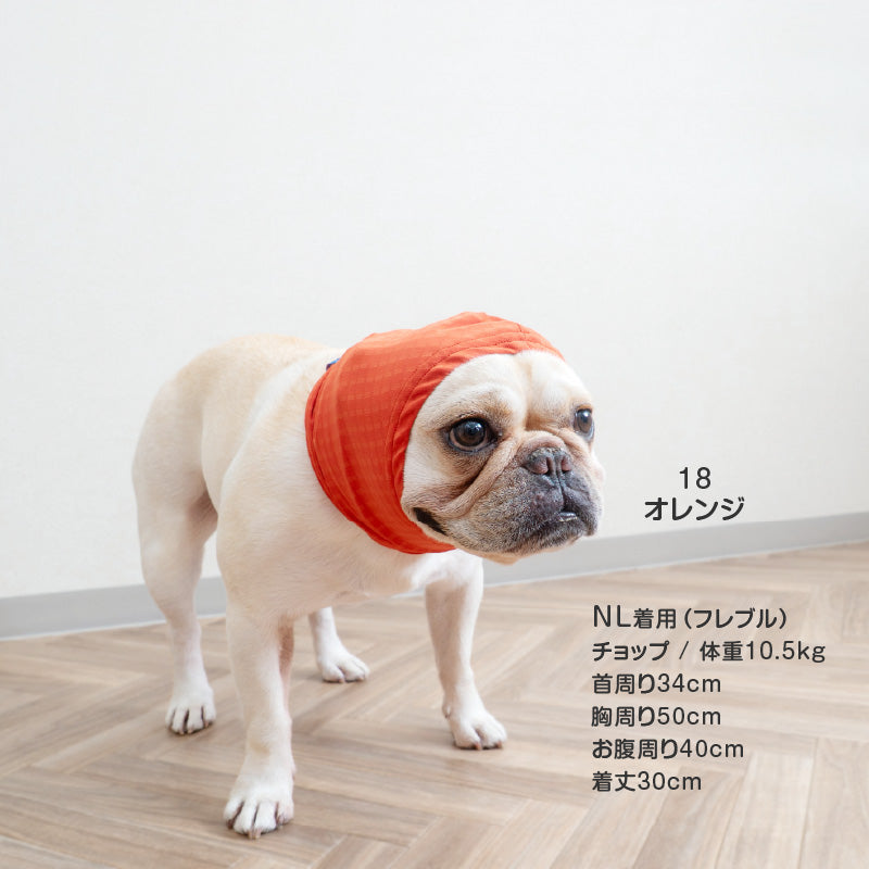 防潑水透濕內磨毛風雨兩用圍巾帽