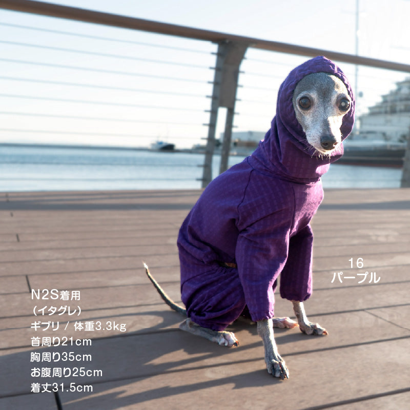 防潑水透濕內磨毛風雨兩用圍巾帽