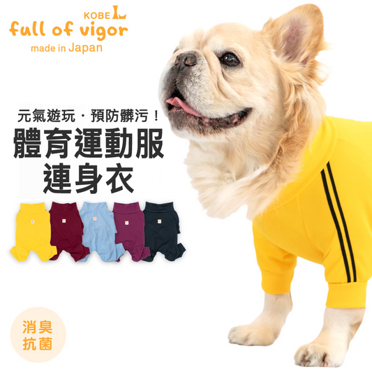 DOGPLAY®體育運動服連身衣(法鬥犬用)